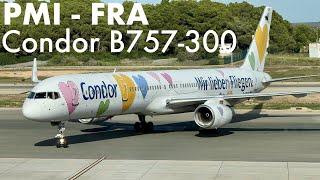 Condor B757-300 from Palma de Mallorca (PMI) to Frankfurt (FRA)