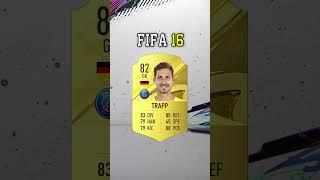 Kevin Trapp evolution | FIFA 10 - FIFA 23 | #shorts