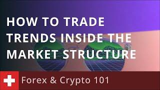 Market Structure & Trends:  How to trade Trends inside the Market Structure