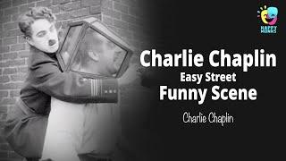 Charlie Chaplin Easy Street Funny Scene | Edna Purviance, Eric Campbell | Happy Monks