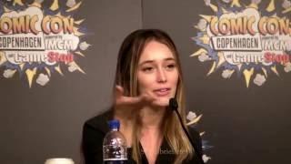 Alycia Dednam Carey : which post-apocalyptic world she would like to be?