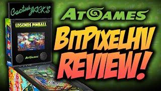 AtGames BitPixel HV Review!  An LED Pinball Marquee Not For Everyone!