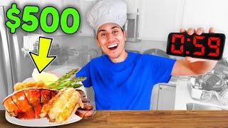 Cooking EXPENSIVE Meals in 60 SECONDS!