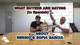 What Buyers Are Saying (In Spanish) About MD Realtors Sergio & Sofia Garcia – Santo & Santos Suriel