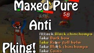 Black Chins/Deep Wild Anti Pking - MAXED PURE! GhostlyKyatt Pk Video 3