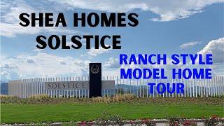 Shea Homes “Solstice” – Rising Moon & Amber Light Model Home Tour