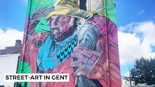 Street-art wandeling Gent: langs de mooiste muurschilderingen & murals