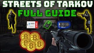 Street of Tarkov Full GUIDE (Loots, Keys, Bosses, Mined Areas, Exits)