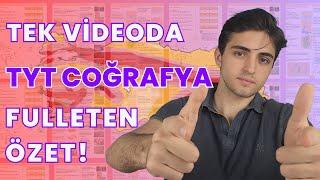 TYT COĞRAFYA FULLETEN SON TEKRAR ! | İzlemeden Sınava Girme ! | #tyt #yks