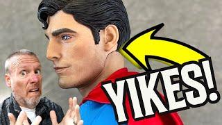 EPIC FAIL? Is Sideshow's Christopher Reeve SUPERMAN Statue A Major Disappointment?