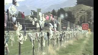 Cardrona Bra Fence in New Zealand