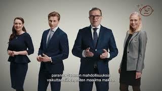 Kokoomuksen eurovaalivideo 2024 – "Missä EU, siellä mahdollisuus"