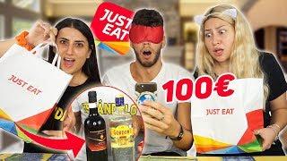 ORDINIAMO BENDATI DA JUST EAT!!! *con bevande alcoliche* ft. The Lady & Debor Fulli