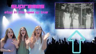 First Time Seeing | The Supremes | Stop In The Name Of Love | 3 Generation Reaction