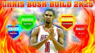 Chris Bosh Build 2k25!!! Best 3 Level Scoring Threat Build for NBA 2k25 Next Gen!!!