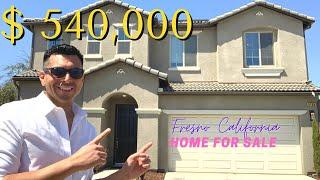 Home for sale  in Fresno, Ca | Home Tour | What does $540,000 buy?