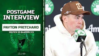 Payton Pritchard on CAREER HIGH 43 PTS in Celtics Win vs Blazers | Postgame 2-5