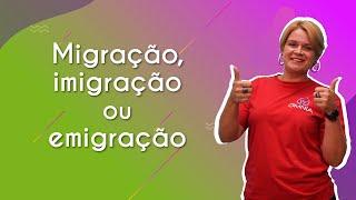 Migração, imigração ou emigração - Brasil Escola