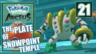 Pokemon Legends Arceus – The Plate of Snowpoint Temple - Regigigas Boss Fight