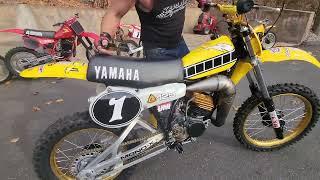 BOB HANNAH WORKS 1980 YAMAHA  YZ - OW125 TRIBUTE BIKE