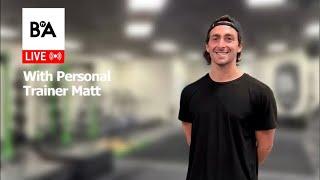 bnawellness is live with Personal Trainer Matt, private personal gym in lake worth! Gym vlog