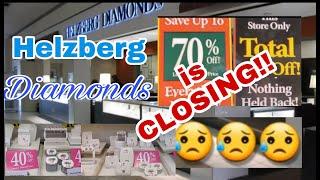 HELZBERG DIAMONDS STORE IS HAVING A CLOSING SALE