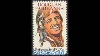 Movie stars on postage stamps