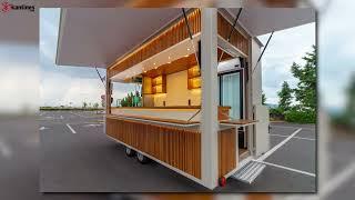 Mini Market on wheels (trailer), length 4,5m