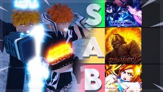 The BEST Bleach Roblox Game + Updated Bleach Roblox Games Tierlist....