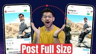 Instagram Par Full Photo Kaise Upload Kare | Instagram Par Full Photo Kaise Dalen (New Update)