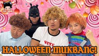 American VS Asian Halloween Candy Mukbang | FUN WITH DUMB EP 310