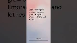 Challenges build strength. #StrengthInAdversity #Resilience #Growth #EmbraceChallenge...