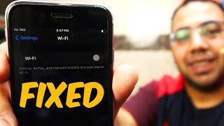 How to Fix iPhone 7 WIFI not Working - Grayed Out WiFi