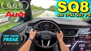 2024 Audi SQ8 TFSI 507 PS TOP SPEED AUTOBAHN DRIVE POV