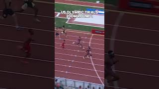 Kenny Bednarek DOMINATES 200m R1 Heat