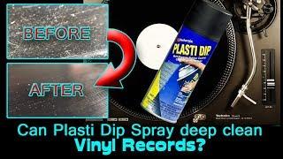 Deep Clean Vinyl Records with Plasti Dip  (Video Reply For Techmoan)