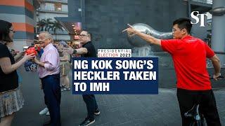 Man who disrupted Ng Kok Song’s walkabout taken to IMH