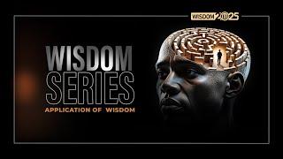 SUNDAY SERVICE | WISDOM SERIES | MICHAEL BOADI NYAMEKYE, PH.D.