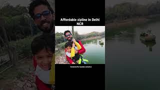 Affordable zipline, jungle adventure in delhi NCR ! Comment for details #funpark #funplaces #vlogs