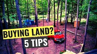 5 Tips How to Buy Land for Beginners for an Off Grid Homestead