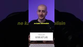 YouTube’dan 100.000 TL kazanabilmek için ne kadar izlenmelisin? ￼