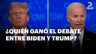 Repercusiones del caliente debate presidencial en Estados Unidos #DNEWS