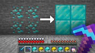 ALL ORES are BLOCKS