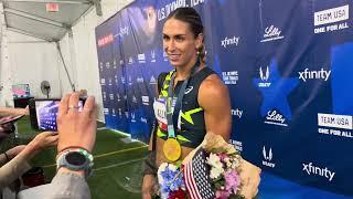 Valarie Allman Talks Finding Balance in Life Outside of the Sport After Discus Win at Olympic Trials