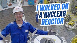 What's it like to stand on top of a nuclear reactor? Go behind the scenes of a nuclear power station