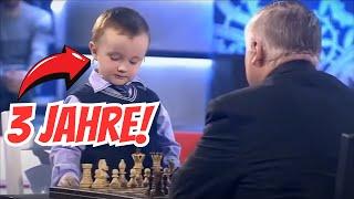 3-jähriges Schach-WUNDERKIND gegen Ex-Weltmeister Anatoly Karpov!