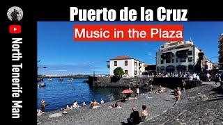 Music in the Plaza,, Puerto de la Cruz, Tenerife.