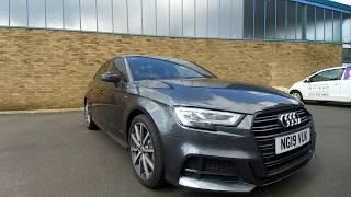 NG19VUK Audi A3 Sportback Black Edition 30 TDI 116 PS 6-speed