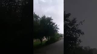 Wind Strom at Sarai Alamgir Dist Gujrat | Rainy season started | Cool Breeze Blowing | Wonderful