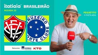 VITÓRIA X CRUZEIRO NA ITATIAIA | REACT DO BRASILEIRÃO - 19/08/2024